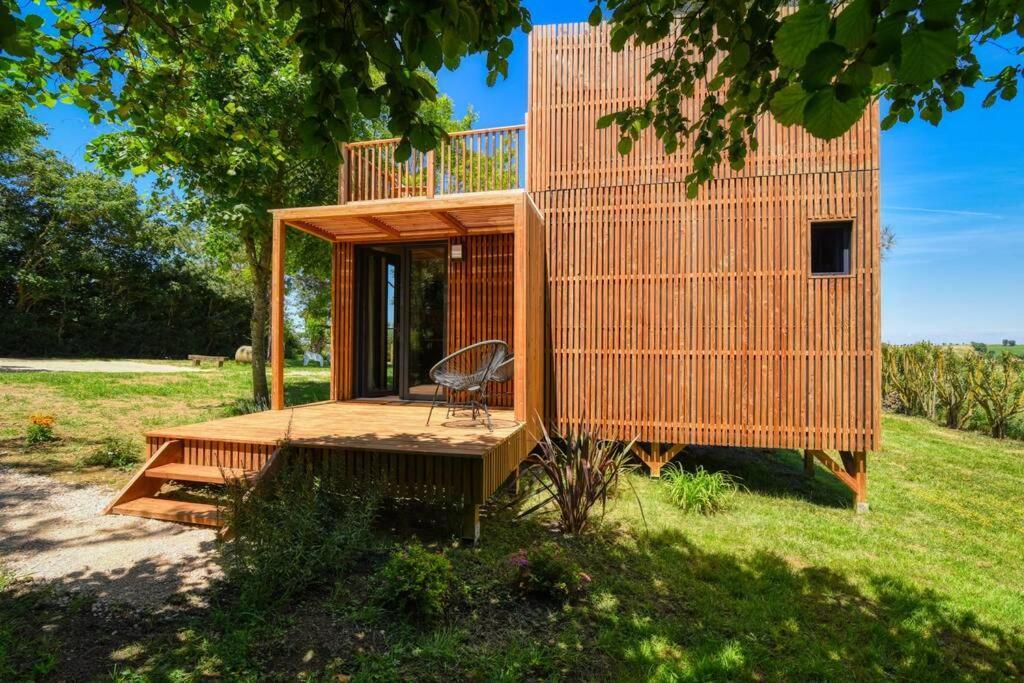 Willa Chalet De Charme Avec Piscine Aurade Zewnętrze zdjęcie