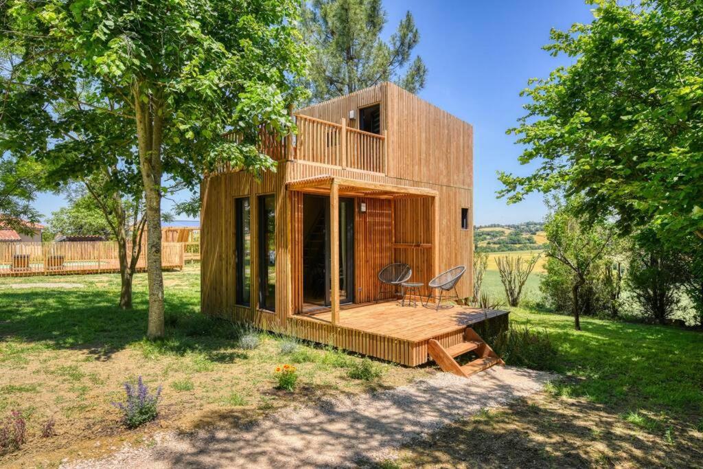 Willa Chalet De Charme Avec Piscine Aurade Zewnętrze zdjęcie