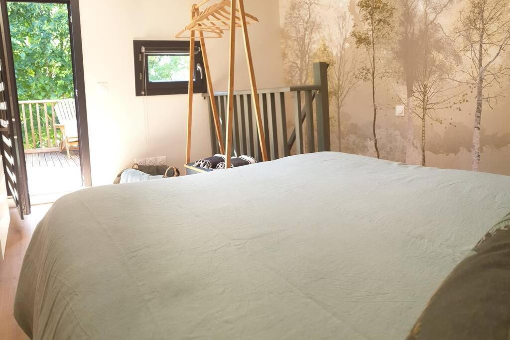 Willa Chalet De Charme Avec Piscine Aurade Zewnętrze zdjęcie
