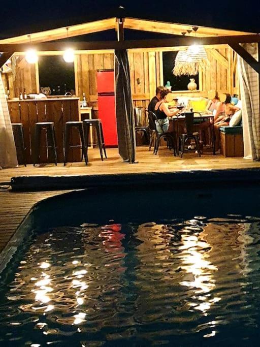 Willa Chalet De Charme Avec Piscine Aurade Zewnętrze zdjęcie